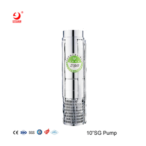 10 Inch Solar AC Ss Impeller Sp Sg Water Pump Borehole Electric Deep Well Pump Stainless Steel Submersible Pump