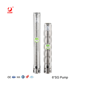 6 Inch Ss Impeller Sp Sg Water Pump Borehole Electric Deep Well Pump Stainless Steel Submersible Pump