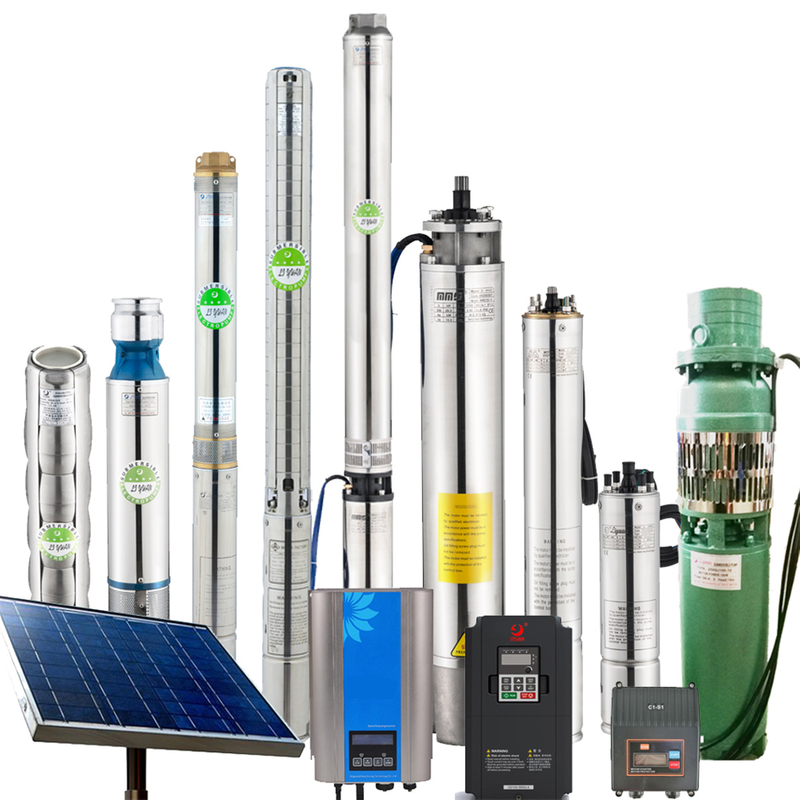 100m Max Head Submersible Solar Pump 1.8m3/h Solar Water Well Pumps Solar Water Pumping System for Manufacturer