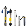 6 Inch Solar Submersible Deep Well Pump for Agriculture 80W Brushless Dc Solar Pump 1 Hp To 25 Hp Solar Water Pump 