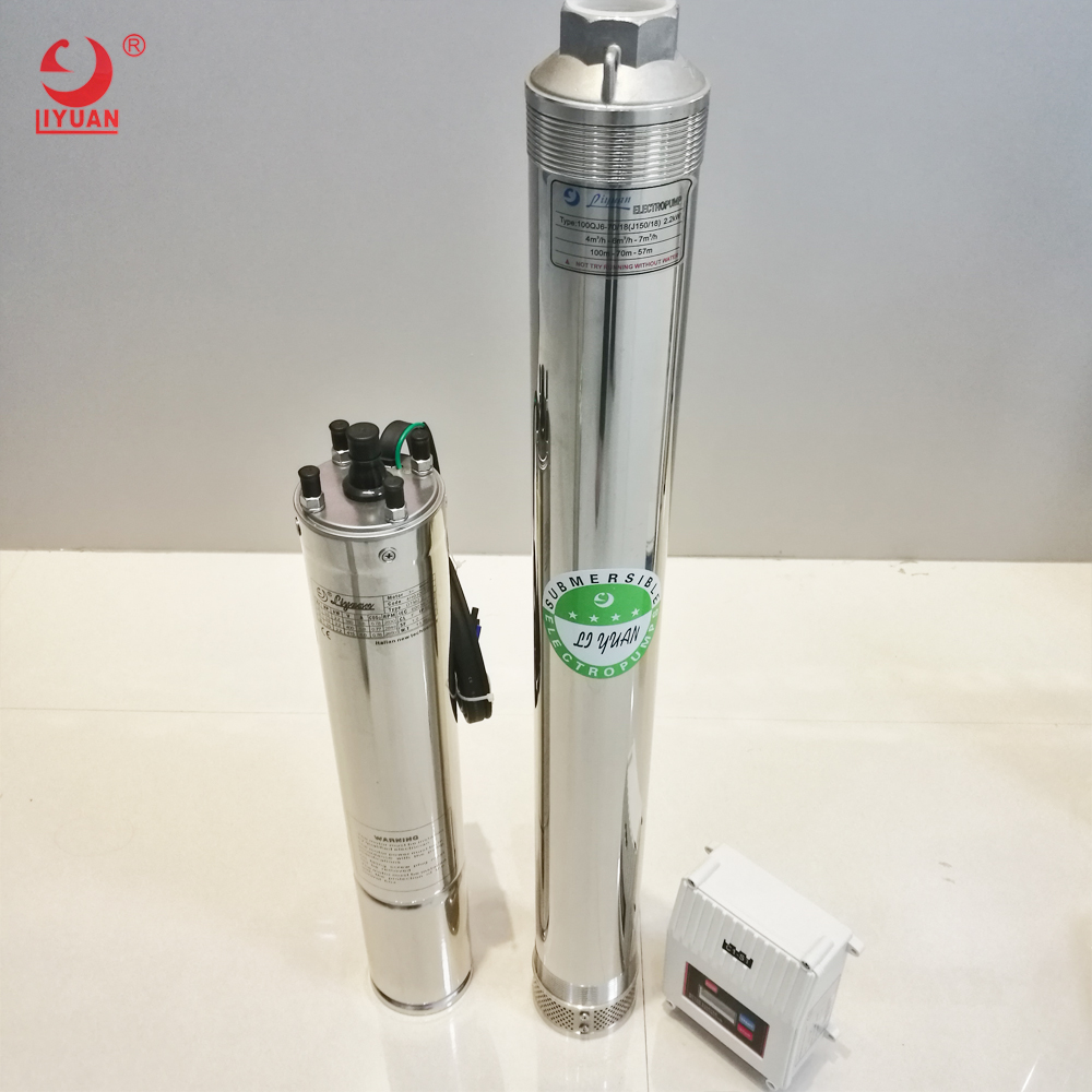 China Factory Plastic 1.5 Hp Copper Head High Flow Impeller Solar Dc 1 Hp Rate Price List Bore Deep Well Submersible Water Pump